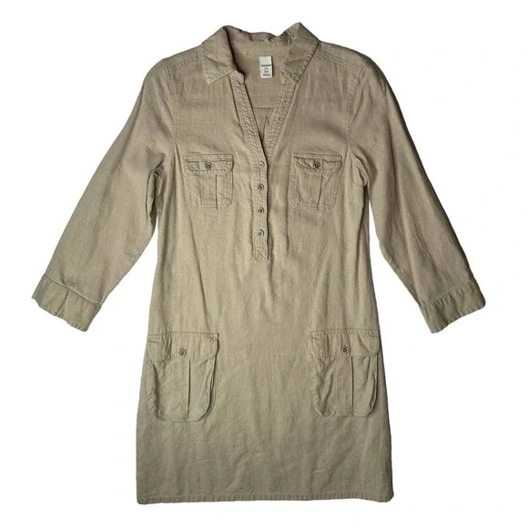 faithfull the brand francesca shirred linen midi dress francesca midi dress main image 1